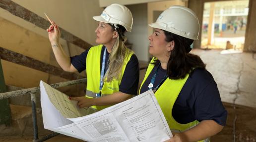 Em um dos principais hospitais de Rondônia, além de mulheres na obra, elas estão também na liderança da unidade hospitalar.